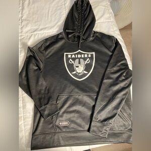 Raiders Black Hoodie Authentic NFL